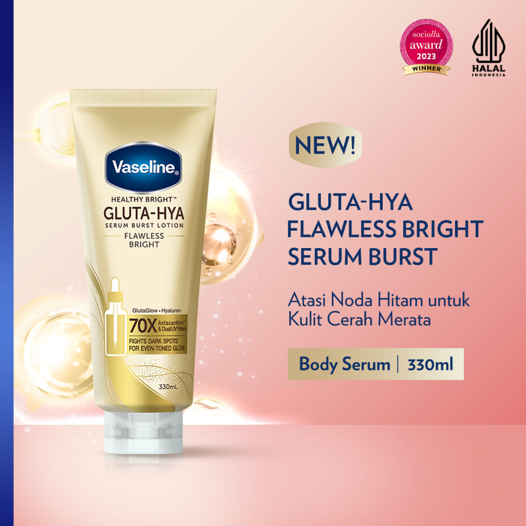 VASELINE Gluta-Hya Body Serum Flawless Bright 330 mL