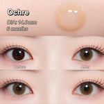 [0.00 s/d -6.00] Magister Softlens Minus NILS Seris 14.2mm Soflen 6Bulan Nils Brown