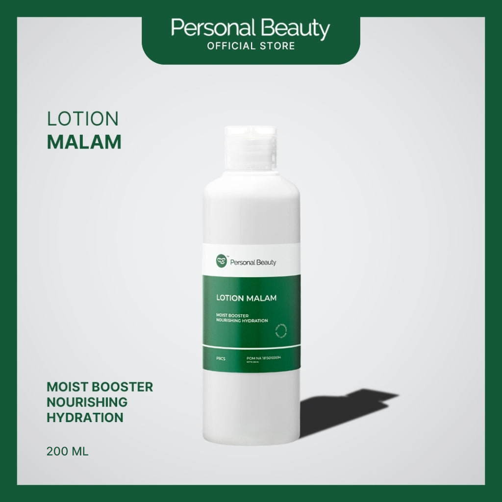 Personal Beauty Lotion Malam Moist Booster Nourishing Hydration Pelembab Kulit Badan