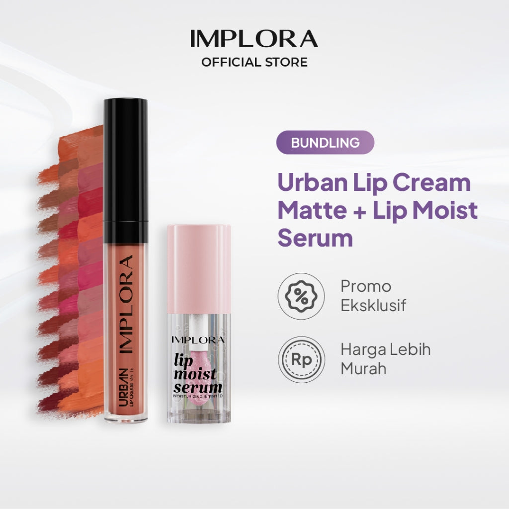 Bundling - Implora Lip Cream + Lip Moist Serum