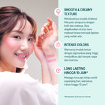 Haquhara Blushy Ever After Cream Blush / Blush On Cream / Perona Wajah Shades Pink / Peach