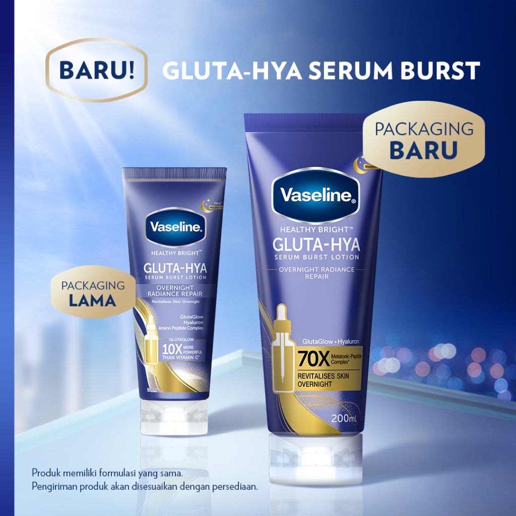 VASELINE Gluta-Hya Body Serum Overnight Radiance Repair 200 mL
