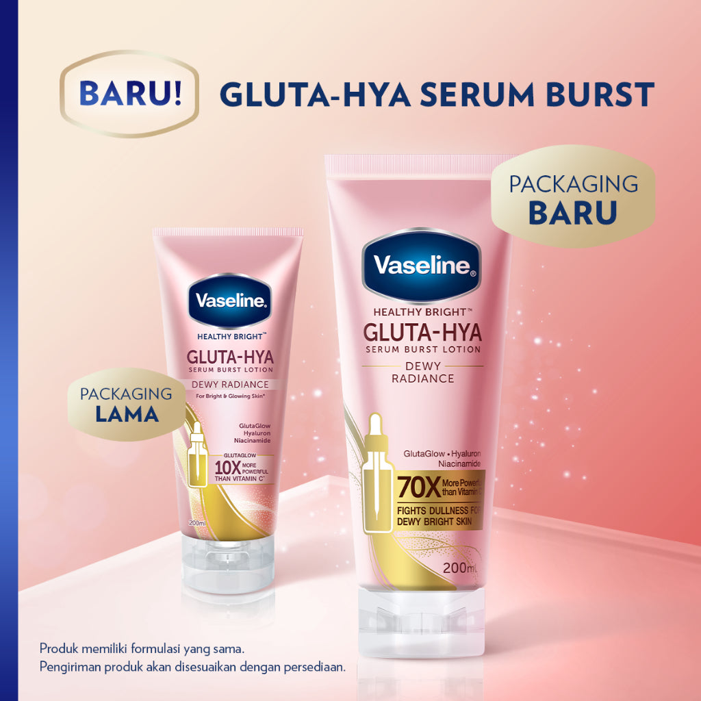 Vaseline Gluta-Hya Body Serum Dewy Radiance 200 mL