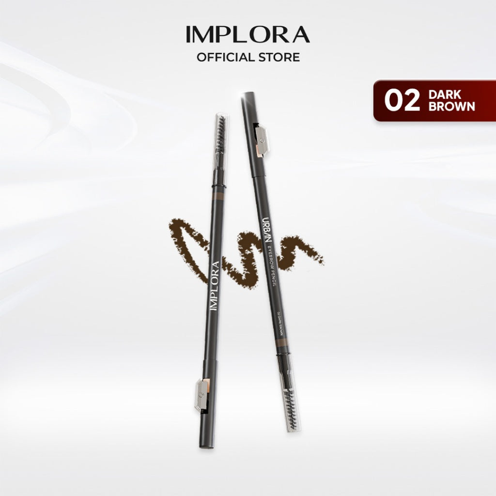 Prilly's Choice - Implora Urban Lip Cream 3 PCS Free Urban Eyebrow Pencil