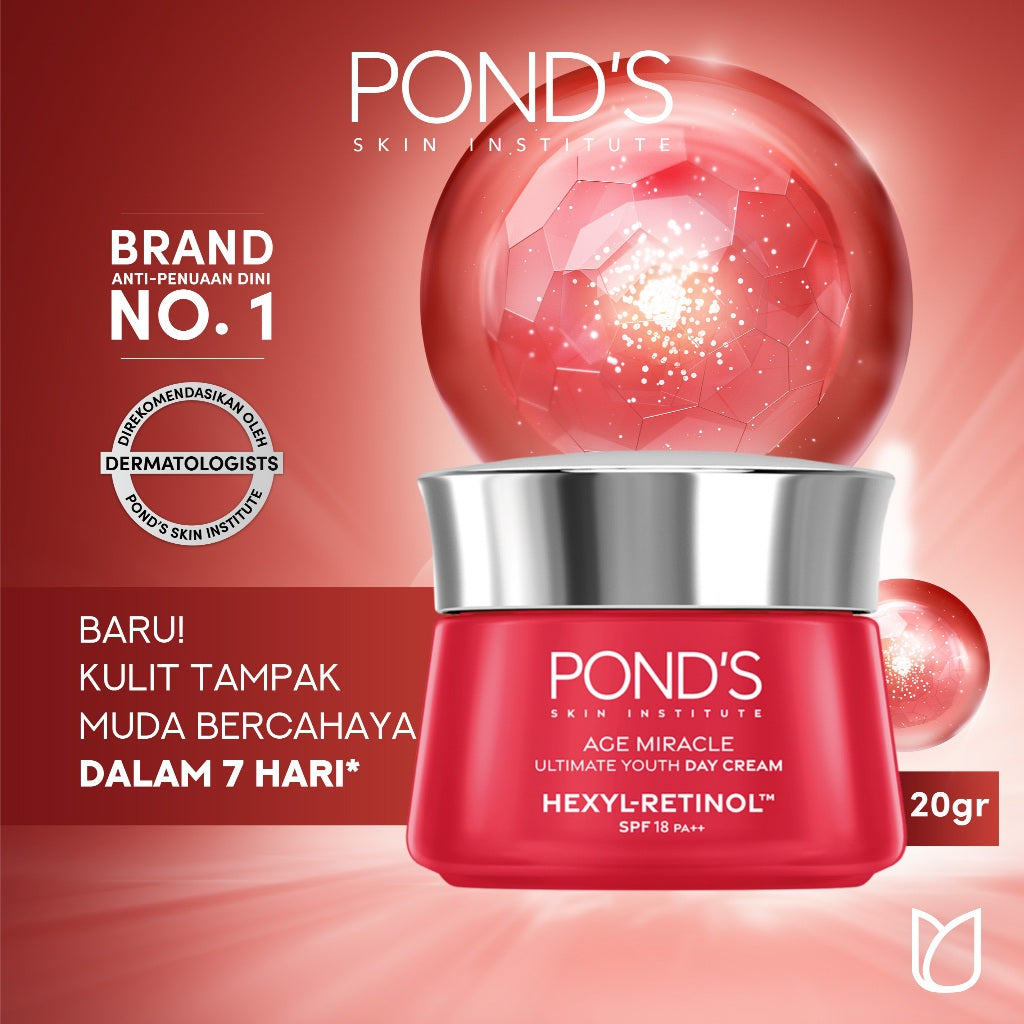 PONDS AGE MIRACLE DAY CREAM HEXYL-RETINOL 20gr