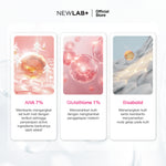 NEWLAB Glow & Brighten Combo Series | Brightlogy Body Mask & Scrub + Body Lotion | Body Care | Paket Perawatan Badan | Body Scrub | Body Lotion |