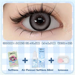 [COD] Colorvista Softlens 3 Item Paket kombinasi (1* Softlens +Air Pencuci Softlens 120ml+lenscase)