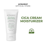 ACNAWAY Cica Cream Moisturizer – Pelembab Wajah untuk Kulit Berjerawat, Sensitif & Acne Prone | Melembapkan, Menenangkan, Mengatasi Jerawat Perawatan Kulit  Cepat Menyerap Moisturizer Cream Skin Barrier Moisture Krim Siang Centella + Mugwort + Panthenol