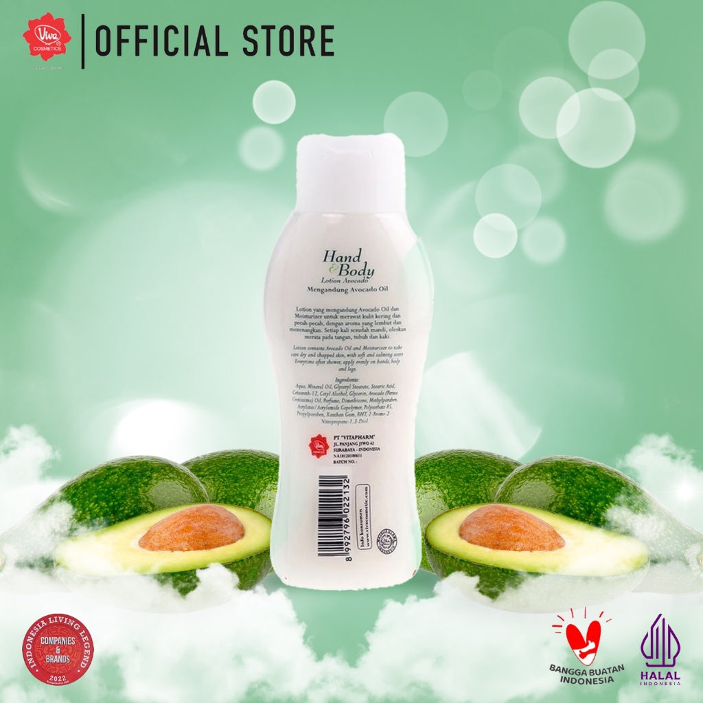 Viva Hand & Body Lotion Avocado 100 ml