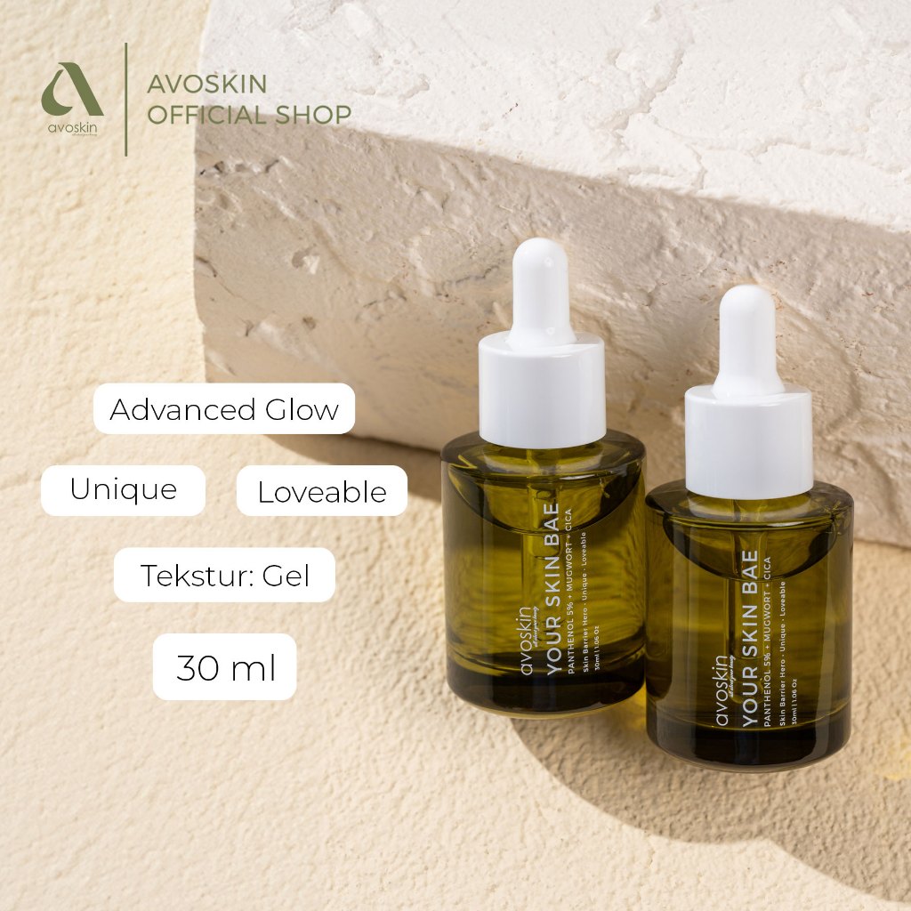 Serum Avoskin Your Skin Bae Panthenol 30ml-Merawat Skin Barrier, Kulit Lembap & Halus