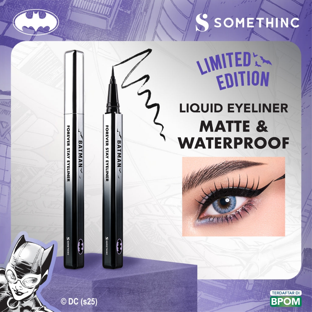 SOMETHINC Forever Stay Eyeliner Blackest Black - Batman Edition