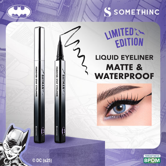 SOMETHINC Forever Stay Eyeliner Blackest Black - Batman Edition