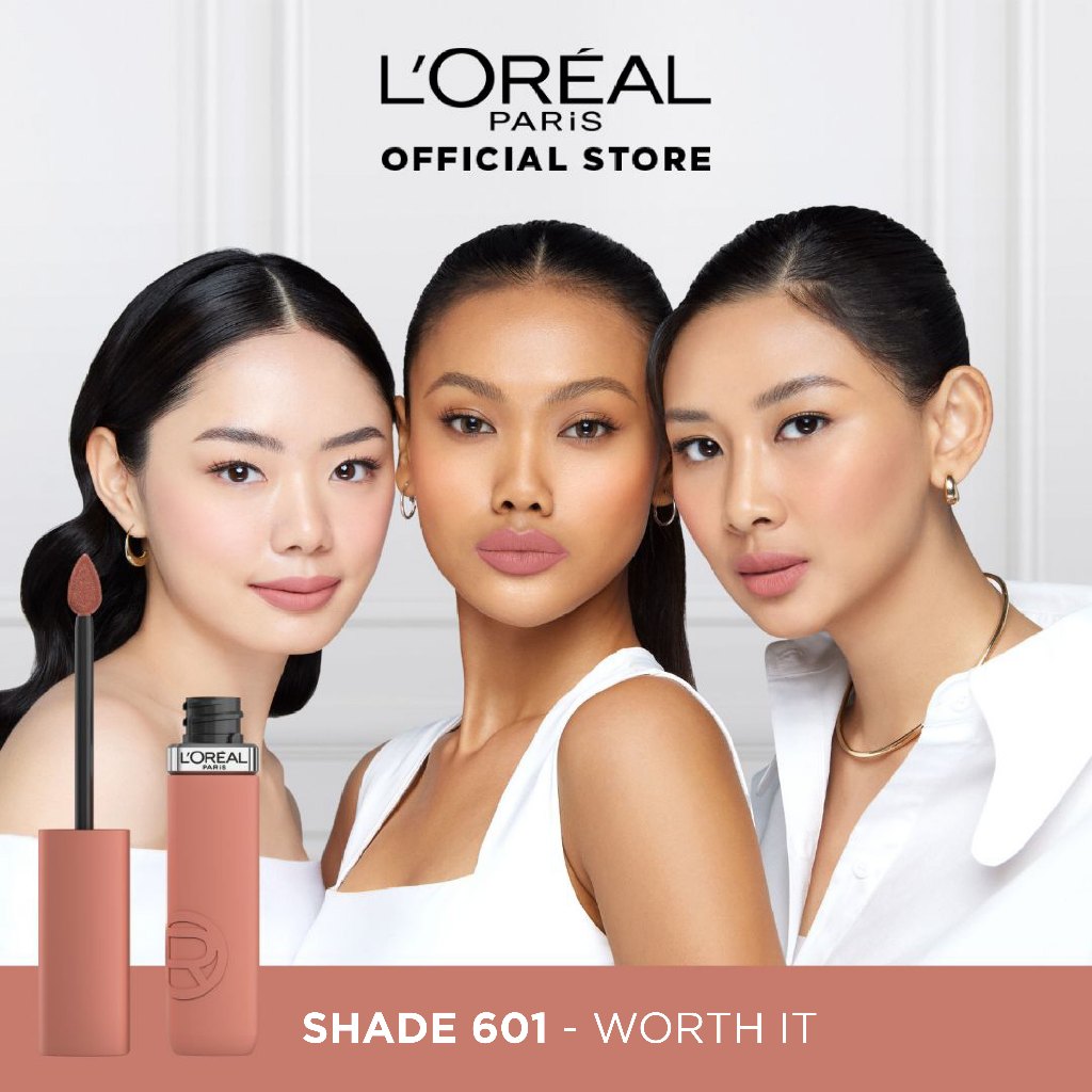 L’Oreal Paris Infallible Matte Resistance Liquid Lipstick for 16H Long Lasting Matte Lips, Transfer Proof, Smudge Proof, Longwear Hydrating Comfort