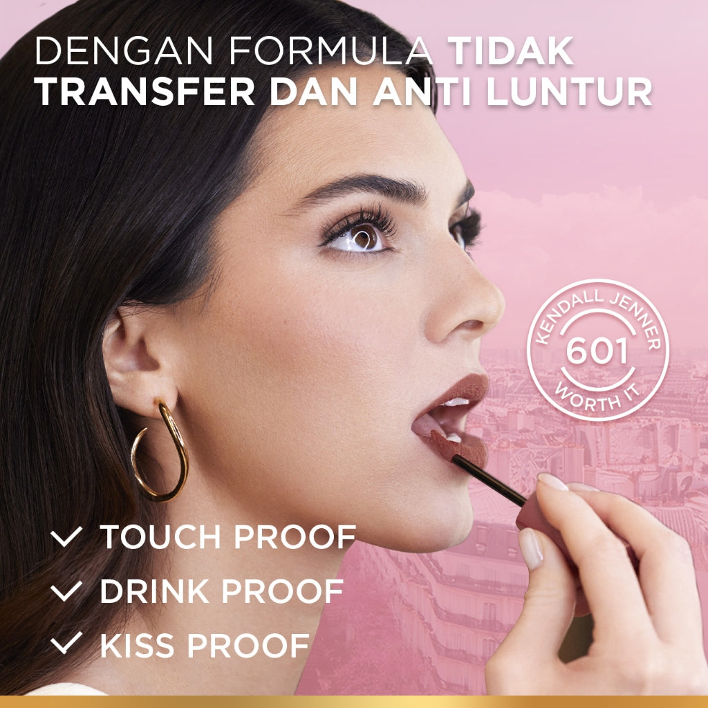 L’Oreal Paris Infallible Matte Resistance Liquid Lipstick for 16H Long Lasting Matte Lips, Transfer Proof, Smudge Proof, Longwear Hydrating Comfort