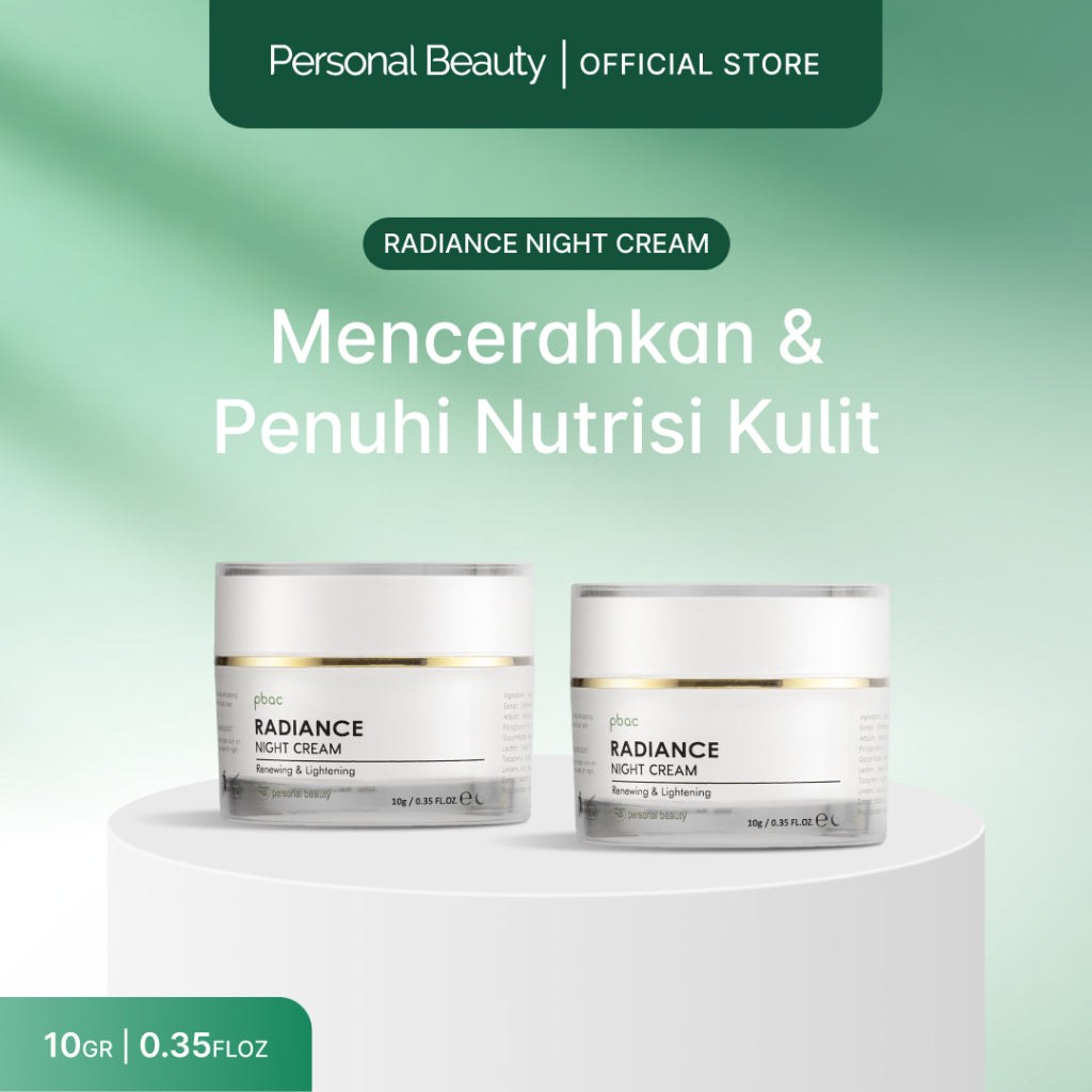 Personal Beauty Radiance Night Cream Renewing & Lightening