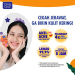 Clean & Clear Foaming Face Wash Sabun Cuci Muka Pembersih Wajah 100ml - Isi 2