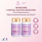 Noera Bundling 2 Box Glutha Booster 10x Extra Whitening Booster Impoved | Glutathione Powder Whitening Booster l  Glutathione Extra Boost