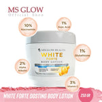 MS GLOW white Forte Series / Dosting Body lotion  & Body Tint