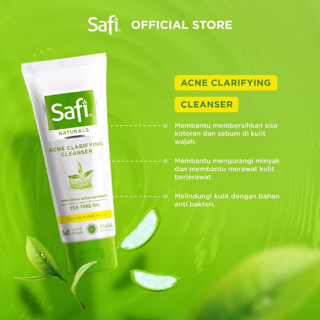 Twinpack Safi Naturals Clarifying Cleanser 100gr