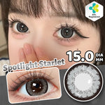 15.0mm Bigeyes softlens supersize Mysticeyes Softlens lensa kontak warna soflen mata softlen normal Free lens case
