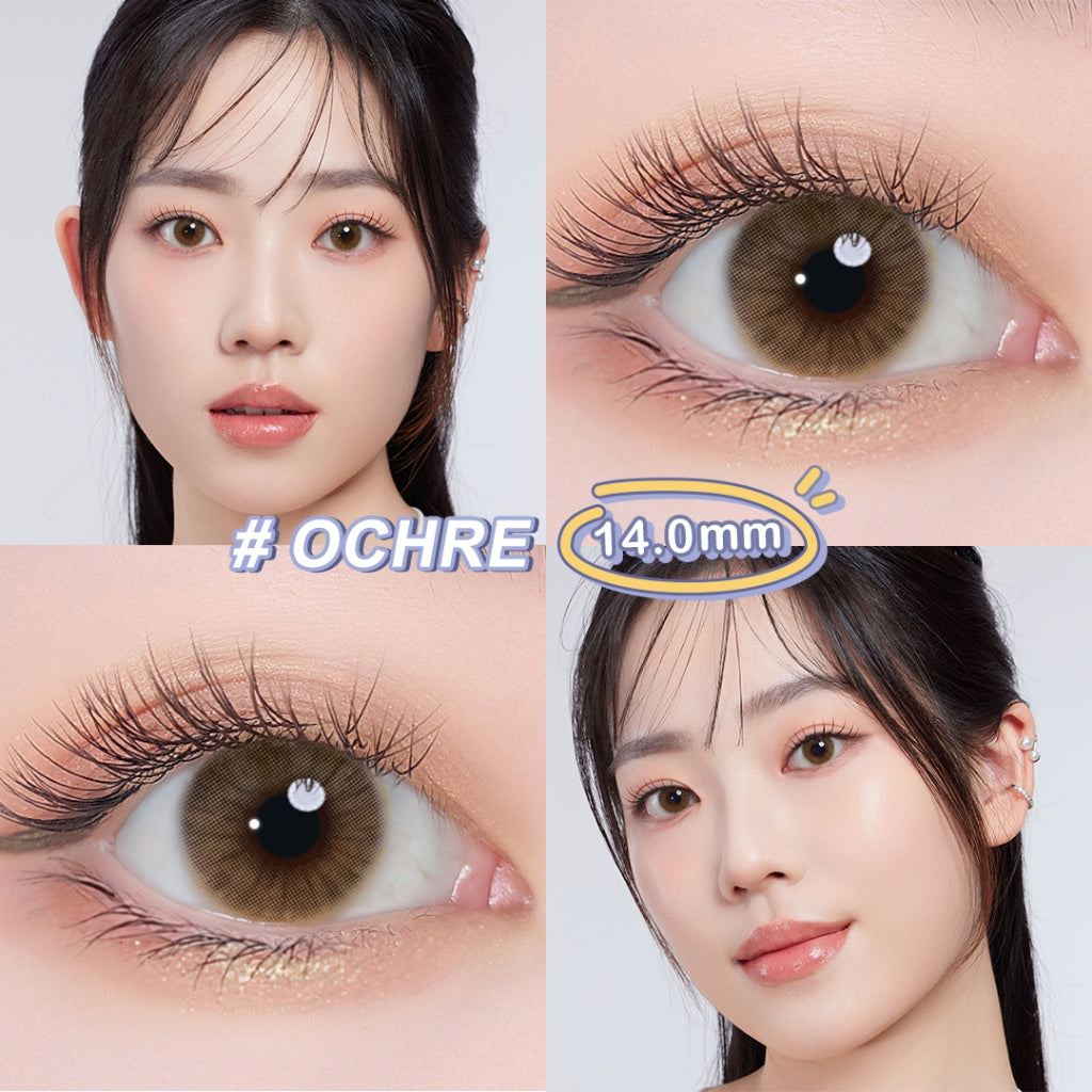 [0.00 s/d -6.00] Magister Softlens Minus NILS Seris 14.2mm Soflen 6Bulan Nils Brown