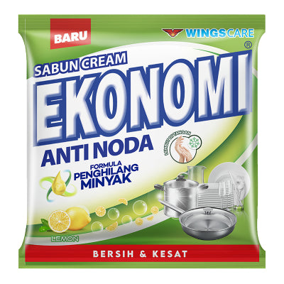 Ekonomi Sabun Krim Serbaguna Lemon 380 g / Ekonomi Sabun Krim Serbaguna Putih 380 g