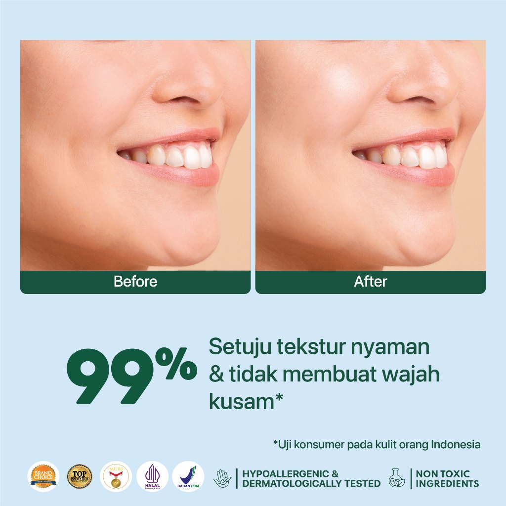 NPURE Sunscreen Cica Beat The Sun Glow / Sunscreen Hypoallergenic / SPF 50 PA++++ / Kulit Kering Jerawat