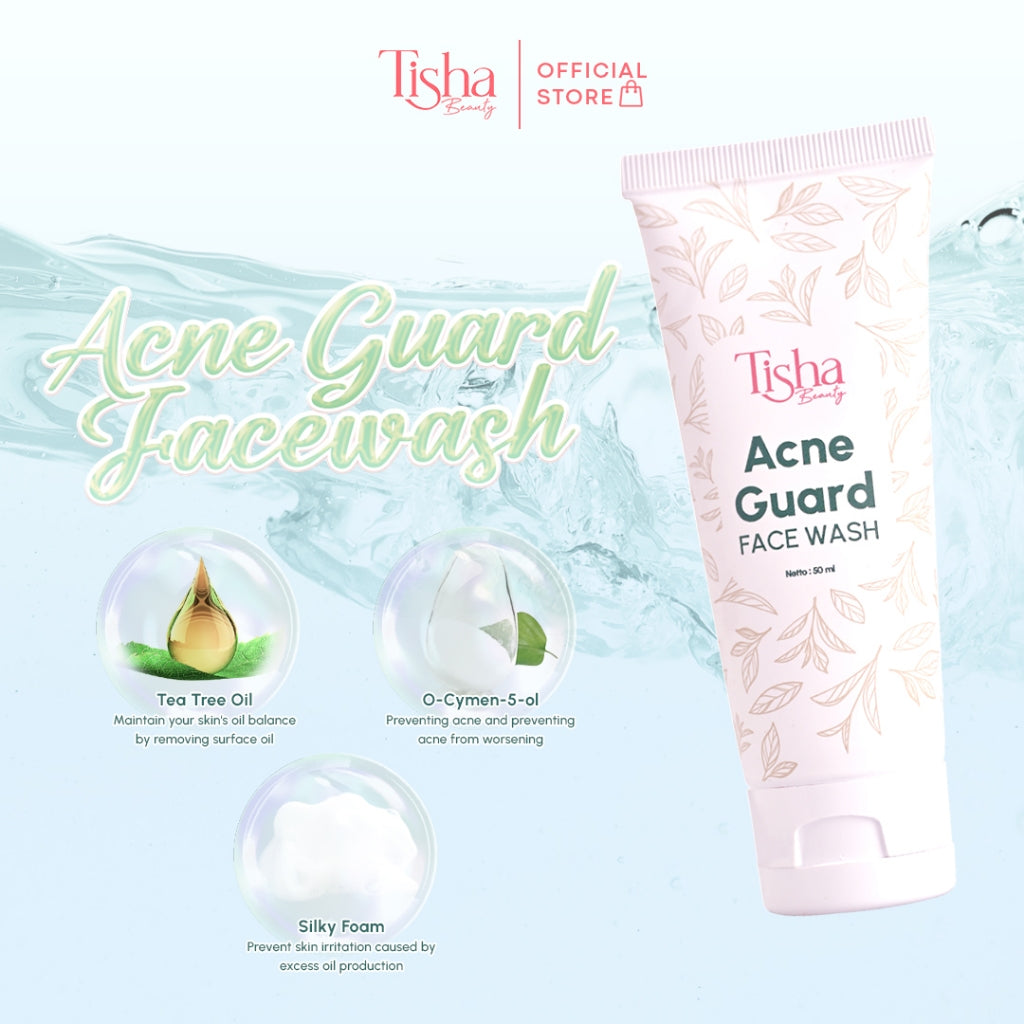 Tisha Beauty Acne Guard Face Wash – Tea Tree Anti Acne 50ml