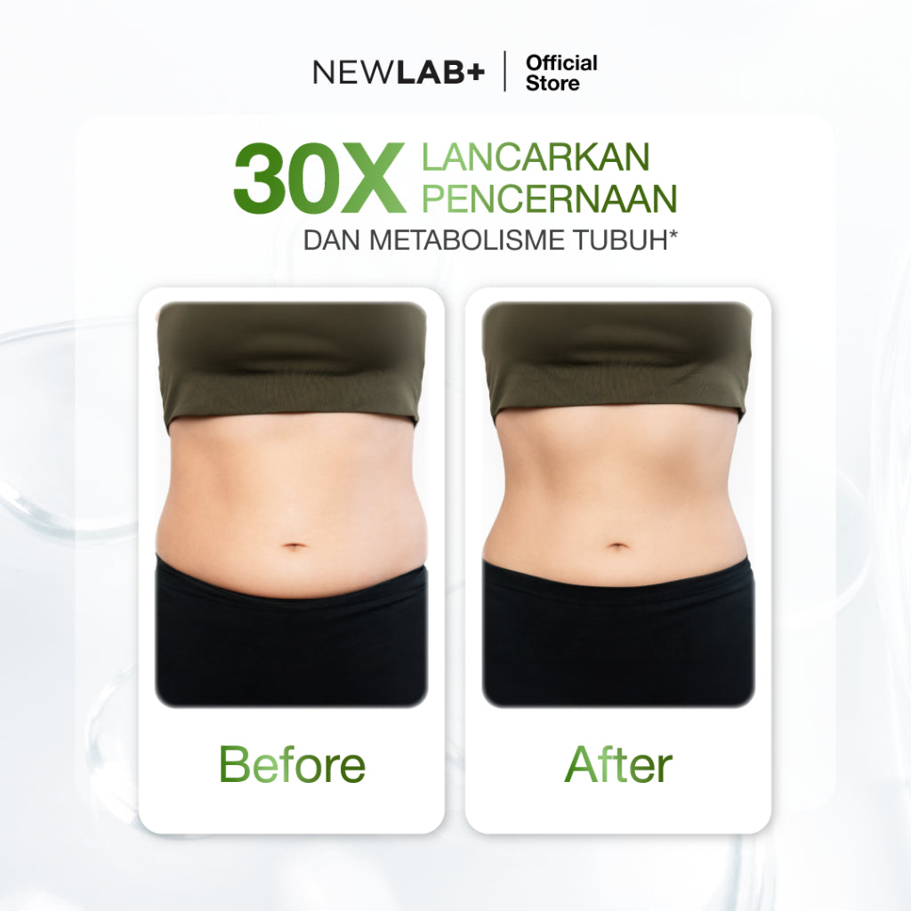 NEWLAB Fitlogy Fiber 30B-Probio | Minuman Probiotik | Fiber Drink untuk Diet | Kaya akan Probiotic 15 Sachet