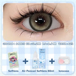 [COD] Colorvista Softlens 3 Item Paket kombinasi (1* Softlens +Air Pencuci Softlens 120ml+lenscase)