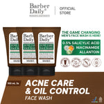 Triple Pack Ultimate Clenser Barber Daily Acne Care & Oil Control Face Wash 100mL x 3