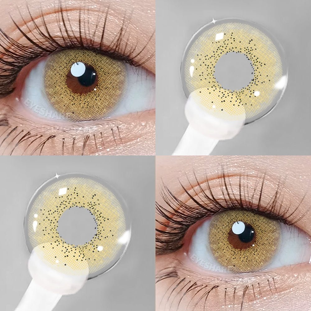 Eyeshare Barbie Softlens Gray Soft 14.2mm Color Contact Lens Yearly Use Big Eye Soflen