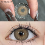 Eyeshare Barbie Softlens Gray Soft 14.2mm Color Contact Lens Yearly Use Big Eye Soflen