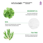 Whitelab Acne Calming Serum - Serum untuk Kulit Jerawat, Bruntusan, dan Berminyak dengan Mugwort, BHA & Tea Tree [BPOM]