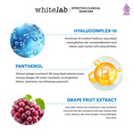 Whitelab Hydrating Sleeping Mask - Pelembap Malam untuk Kulit Lembap, Kenyal, Terhidrasi Maksimal dengan Hyaluronic, Panthenol & Grape Fruit Extract [BPOM]