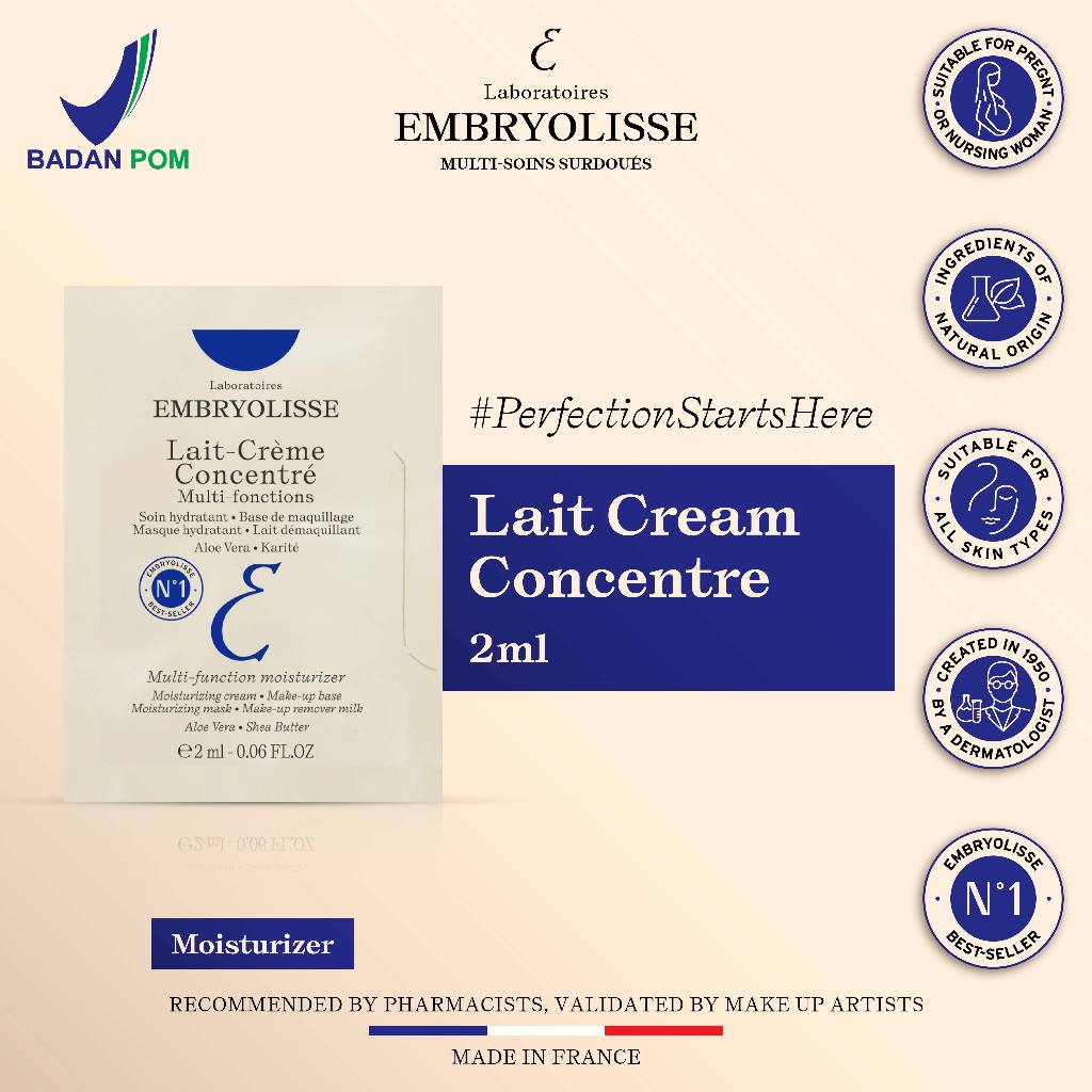 [NOT FOR SALE] 5pcs Embryolisse Lait-Creme Concentre Sachet 2ml