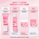 [Special Package] Hanasui Double Expert, Glow Better Set 4 pcs + Power Bright Expert Serum - Real 10% Advance Nianicinamide Menyamarkan Bintik Hitam Bekas Jerawat New Improved Formula