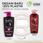 L'Oreal Paris Fall Resist 3x Anti-Hairfall Shampoo 620ml Scalp Hair Care dengan Arginine Protein - Rambut Rontok Berkurang hingga 5X 620ml Rambut Rontok dan Rapuh Hairfall Hair loss Shampoo Sampo