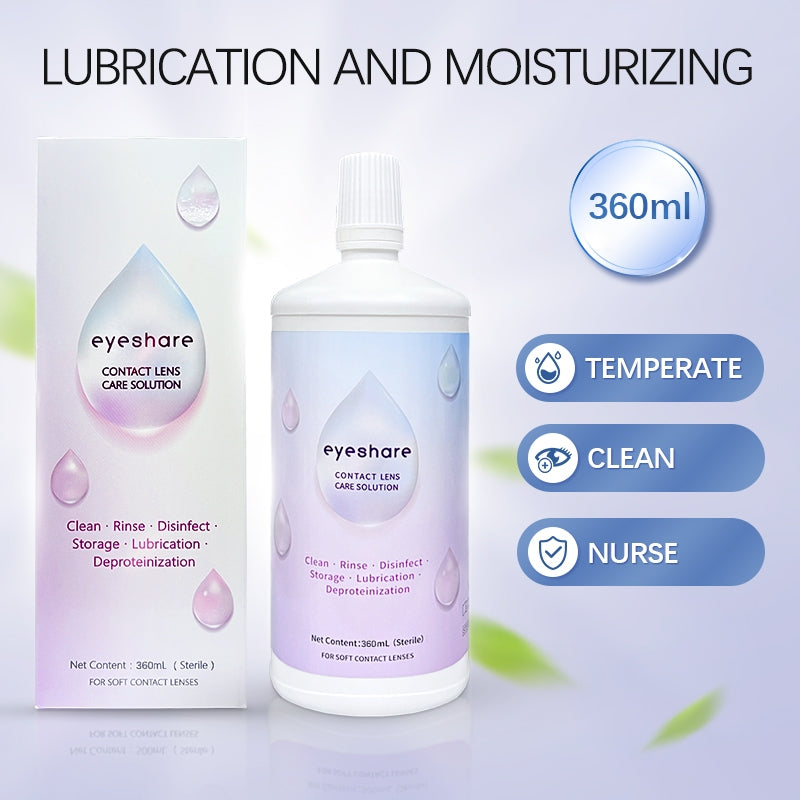 Eyeshare Cairan 360ml/120ml/60ml Pembersih Softlens Merk Solution