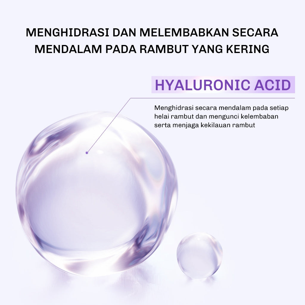 Lavojoy So So So Smooth Hair Mask 180gr | Masker Rambut Lembut Anti Kusut Frizzy | Masker Rambut Berkilau | Masker Rambut Kering | Repair Hair Mask with Hyaluronic Acid + Triple Seed Oil + Australian Manuka Honey