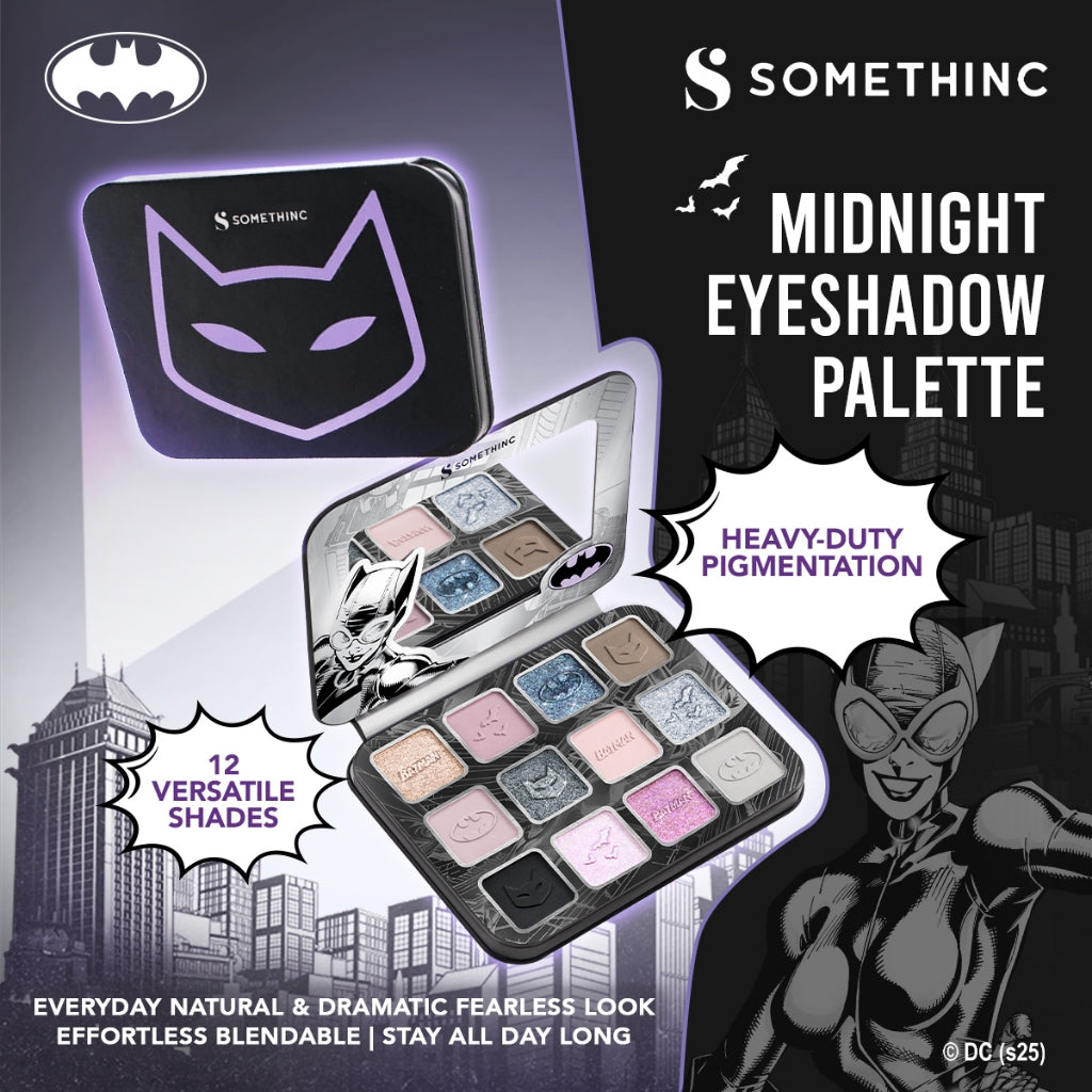 SOMETHINC [3 PCS] Skincare & Lip Care Batman Edition (Holyshied! UV Watery Sunscreen Gel, Low pH Gentle Jelly Cleanser, Ceraplump Tinted Lip Balm)