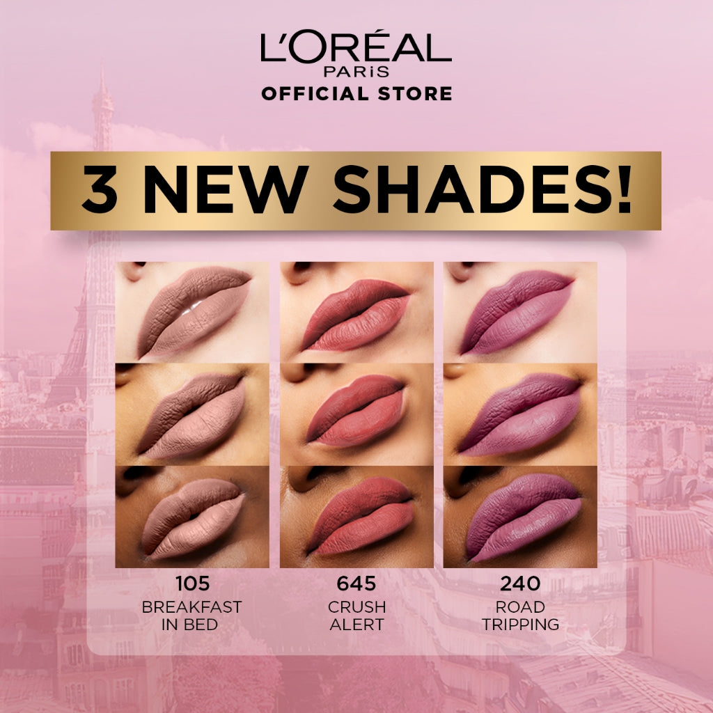 L’Oreal Paris Infallible Matte Resistance Liquid Lipstick for 16H Long Lasting Matte Lips, Transfer Proof, Smudge Proof, Longwear Hydrating Comfort