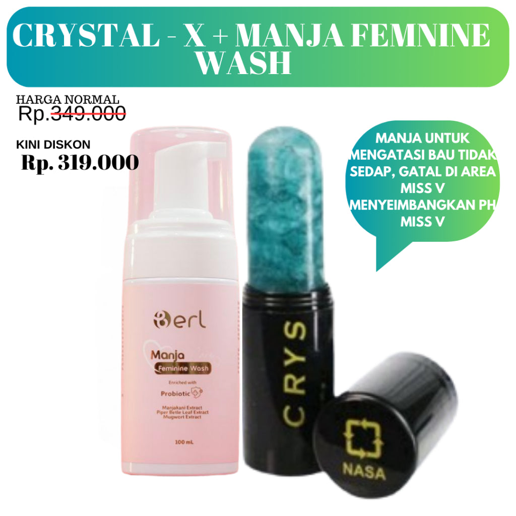 (KEMASAN BARU) CRYSTAL X NASA Cristal X Nasa Original Keristal X Kristal X NCX Asli