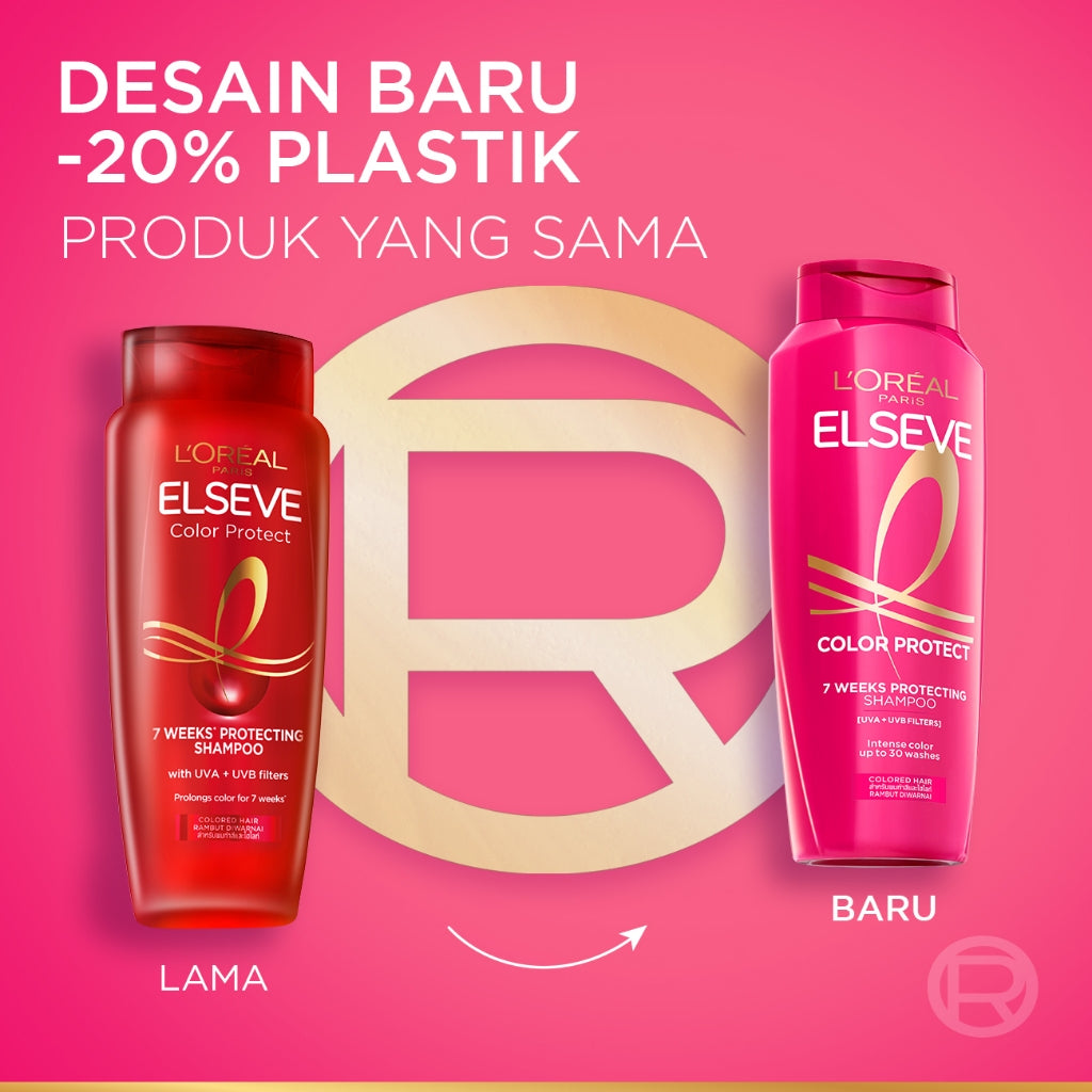 L'Oreal Paris Elseve Color Protect 7 Weeks Protecting Shampoo Hair Care (Melindungi Pewarnaan Rambut Hingga 7 Minggu)