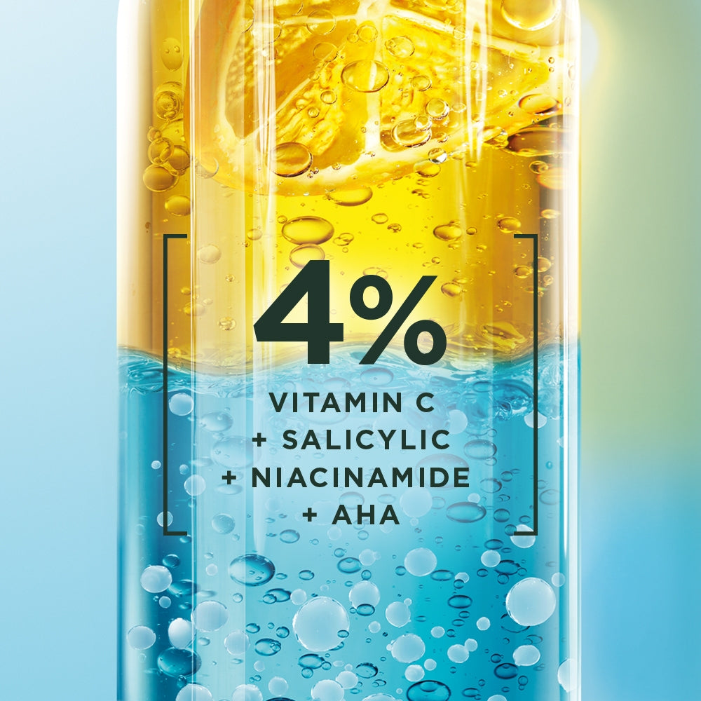 GARNIER Serum Bright Complete Anti Acne Booster Serum Lawan Jerawat 15ml 30ml - Skincare Vitamin C Salycilic Acid Cocok untuk semua jenis kulit