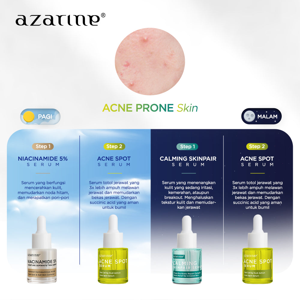 Azarine Acne Spot Serum Obat Totol Jerawat 20ml