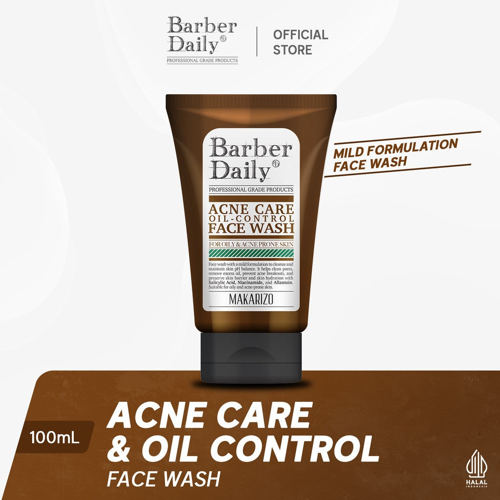 Makarizo Barber Daily Beta Style Duo - Styling Gel + Face Wash