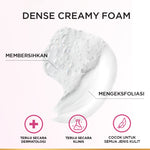 L'Oreal Paris Glycolic Bright Daily Cleanser Foam - 50/100ml Skin Facial Wash Loreal Glyco Acid AHA Exfoliating Anti Dark Spot Wajah Peeling Muka