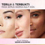 L'Oreal Paris Glycolic Bright Daily Cleanser Foam - 50/100ml Skin Facial Wash Loreal Glyco Acid AHA Exfoliating Anti Dark Spot Wajah Peeling Muka