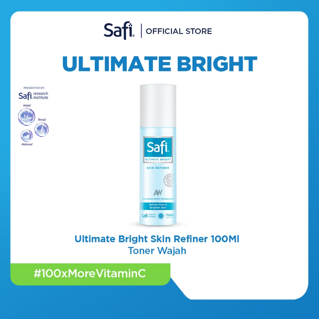 SAFI ULTIMATE BRIGHT SKIN REFINER 100ML - Toner Wajah